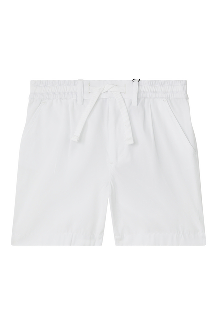 Kids Garment-Dyed Gabardine Shorts